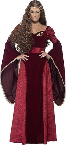 Disfraz Medieval Reina Deluxe Smiffys Talla M