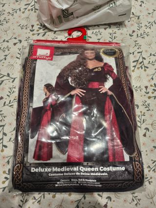 Disfraz Medieval Reina Deluxe Smiffys Talla M