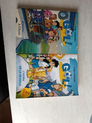 Llibres colecció Gol 28 I Gol 10 en Català