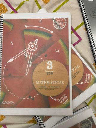 libros 3 ESO Anaya Ies Vv 