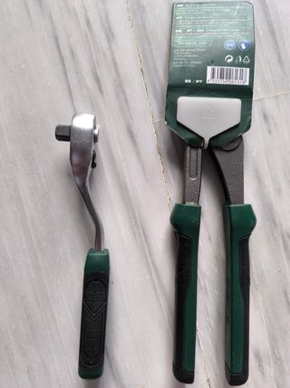 Carraca y Tenaza de Cremallera Parkside