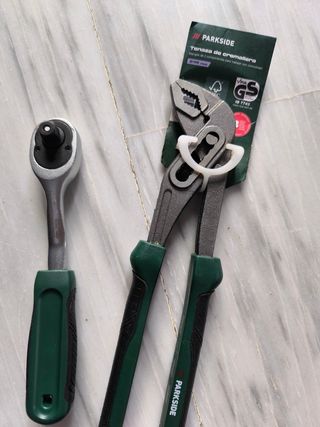 Carraca y Tenaza de Cremallera Parkside