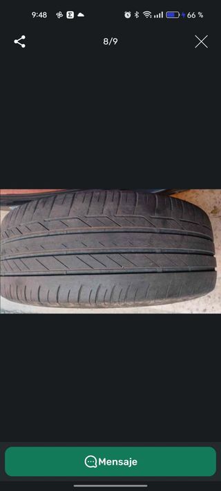 2 NEUMÁTICOS BRIDGESTONE 225-45-R19 92W