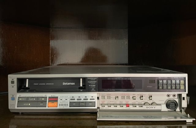 Lettore Sony Betamax 80s