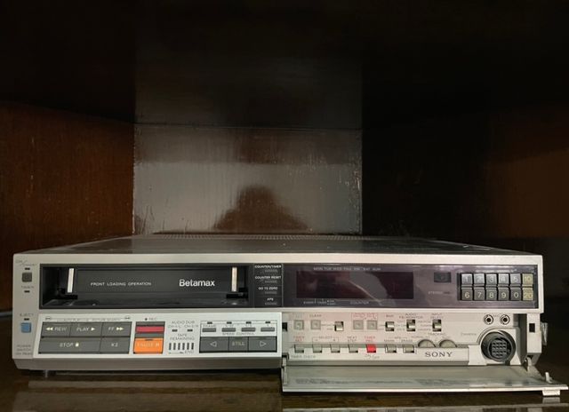 Lettore Sony Betamax 80s