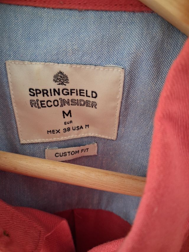 Camisa Springfield Roja Talla M