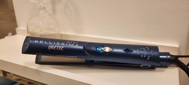 Piastra Bellissima Mini Imetec Blu