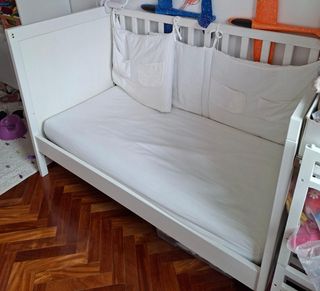 Cuna SUNDVIK Ikea 60x120 cm Blanca