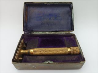 Maquinilla de afeitar Gillette Big Fellow años 20