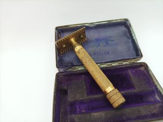 Maquinilla de afeitar Gillette Big Fellow años 20