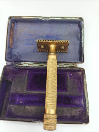 Maquinilla de afeitar Gillette Big Fellow años 20