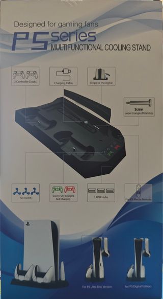 Estación Carga PS5 Multifuncional