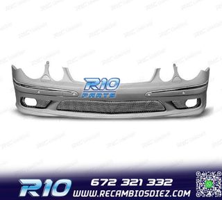 PARAGOLPES DELANTERO MERCEDES W211 02-06 PDC LOOK AMG + NIEB