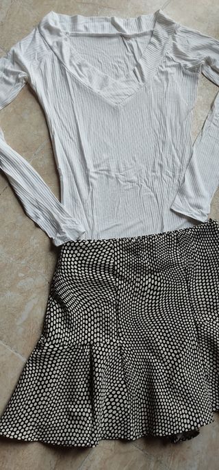 Conjunto Falda y Camiseta