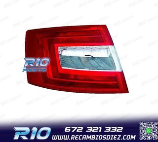 PILOTO IZQ SKODA OCTAVIA 4P 13-17 BLANCO ROJO