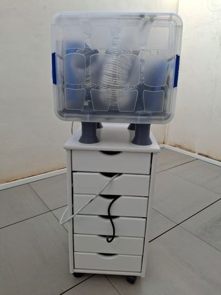 Kit aerógrafo compresor y cabina pintura ventilada