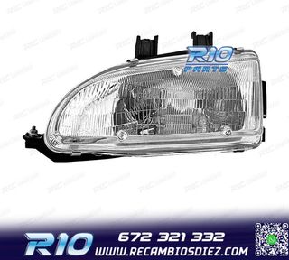 FARO IZQ HONDA CIVIC 91-95