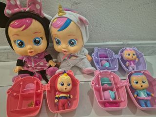 Bebés Llorones Unicornio y Minnie