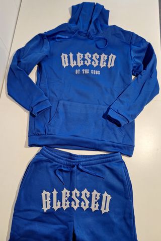 Chándal BLESSED azul talla L (NUEVO)