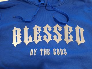 Chándal BLESSED azul talla L (NUEVO)