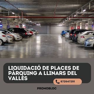 Garaje en venta en Llinars del Valles