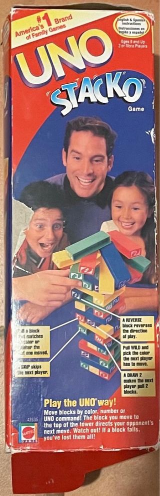 UNO Stacko Juego de Mesa