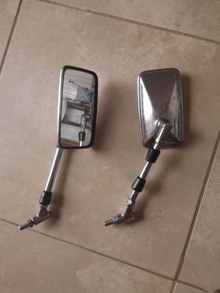 Espejos Retrovisores Moto Cromados