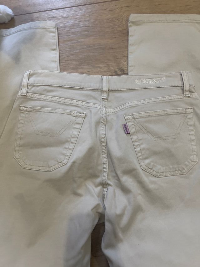 Jeans beige donna Jeckerson taglia S