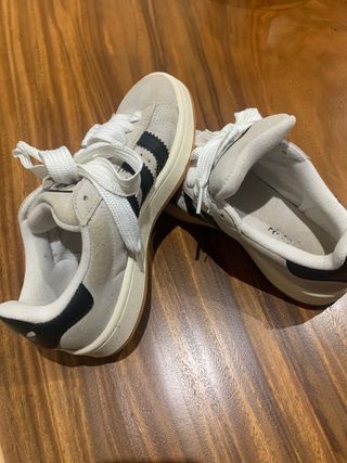 Zapatillas Adidas Campus Grises y Negras