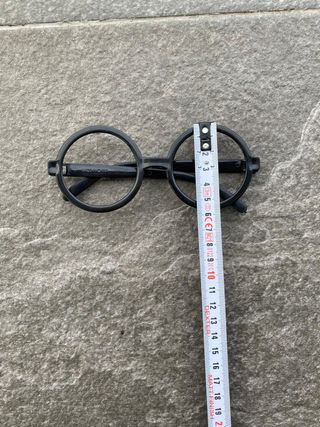 Gafas de disfraz redondas negras