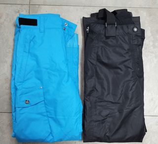 2 Pantalones Esquí Talla 8-10 Años