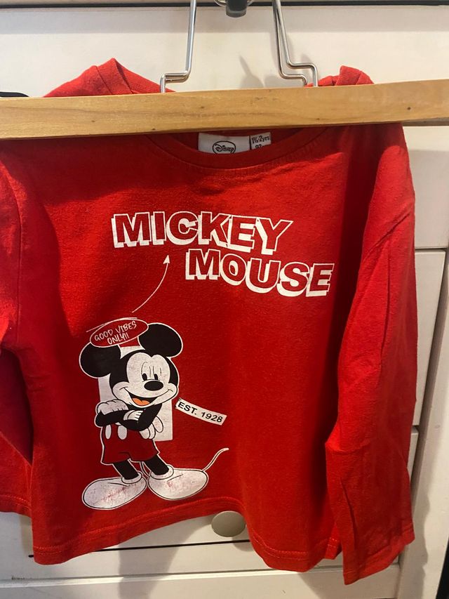 Lote 5 Camisetas 18/24 meses Disney NameIt Chicco