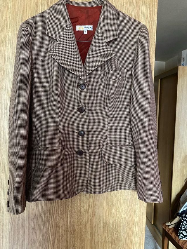 chaqueta gruesa muy original