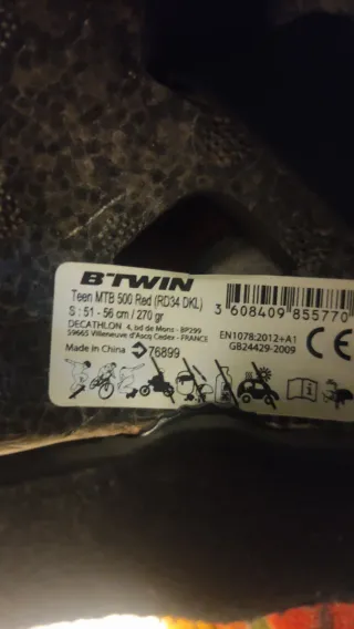 Cascos Ciclismo Infantil Rockrider