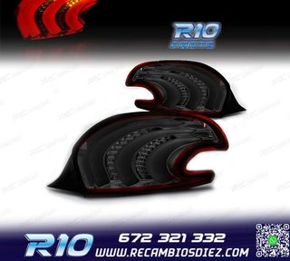 PILOTOS PARA PEUGEOT 208 12-15 LIGHT BAR ROJO AHUMADO