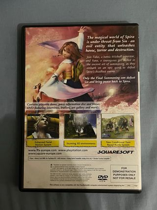 Final Fantasy X PS2 Demo - No Reventa