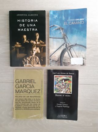 Libros de lectura ESO y BACHILLERATO.