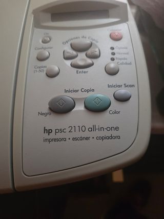 Impresora Escáner HP PSC 2110 All-in-One