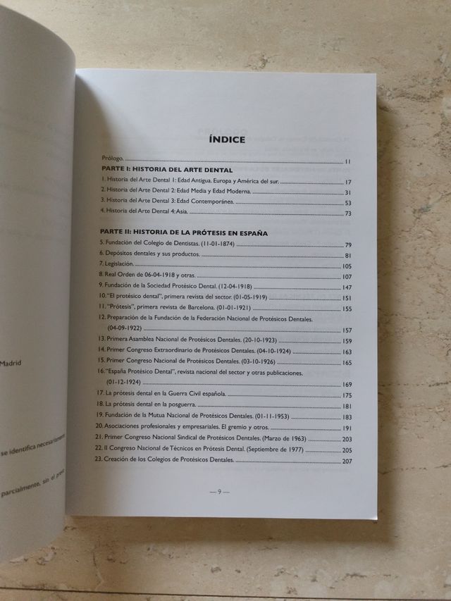 La Prótesis Dental. Historia de una gran profesión