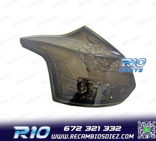 PILOTOS AHUMADOS TUBELIGHT FORD FOCUS MK3 11-14 3 5 PUERTAS