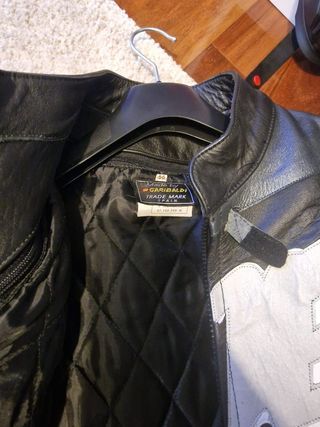 Chaqueta de cuero para moto Garibaldi