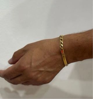 Pulsera esclava oro 18 quilates