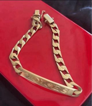 Pulsera esclava oro 18 quilates