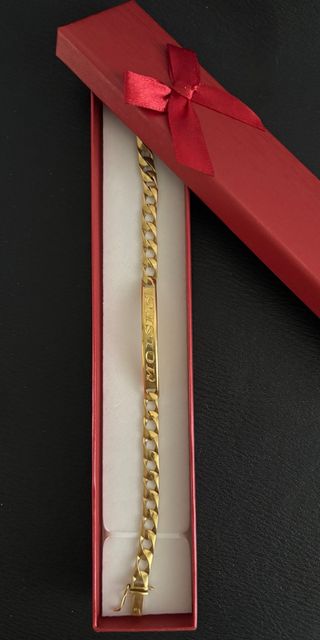 Pulsera esclava oro 18 quilates