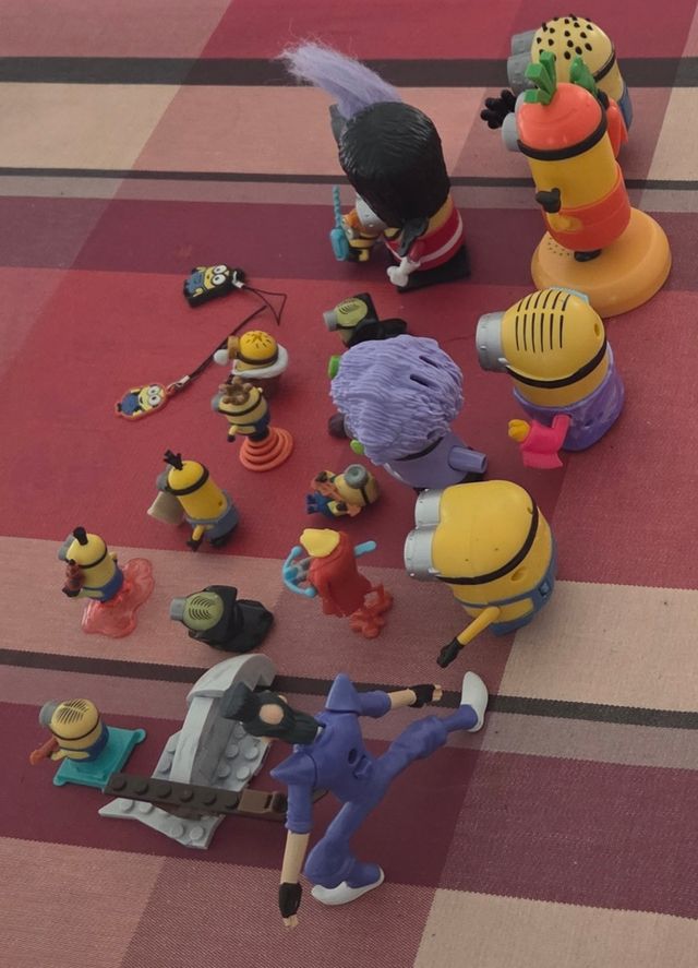 Lotto personaggi Minions e Cattivissimo Me