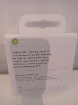 EarPods Lightning Connector Apple Blancos