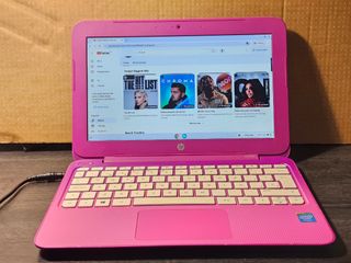 Mini portátil HP  Stream rosa