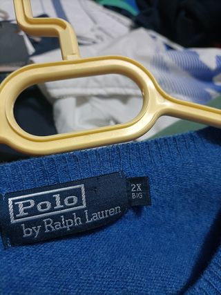 Jersey Polo Ralph Lauren Hombre Azul XXL