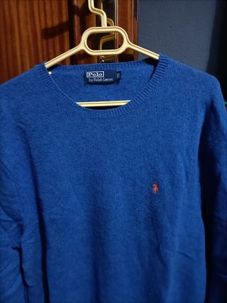 Jersey Polo Ralph Lauren Hombre Azul XXL