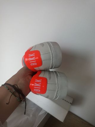 Zapatillas Bikkembergs Blancas y Naranja Talla 44